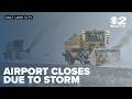 Salt Lake airport open after short closure; smaller aircraft remain grounded due to wind