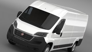 3D Model Fiat Ducato Van L4H2 2014 at 3DExport.com Fiat Ducato 3d Model