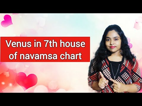 Venus in 7th house of navamsa chart in vedic astrology|| d9 chart
