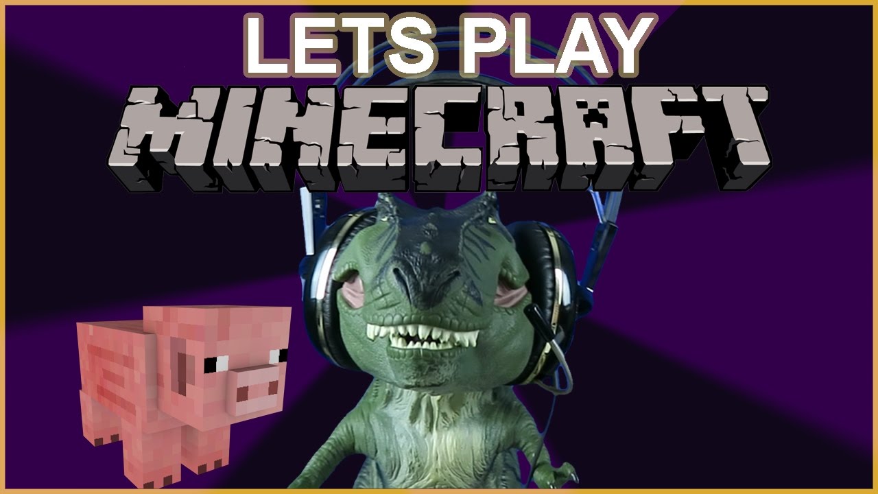 LET'S PLAY MINECRAFT!!! ☁👃 PurpleCrumbs I MADE A NEW FRIEND!!
