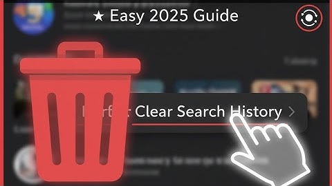 How to Delete Search History on YouTube App ‪- 2025