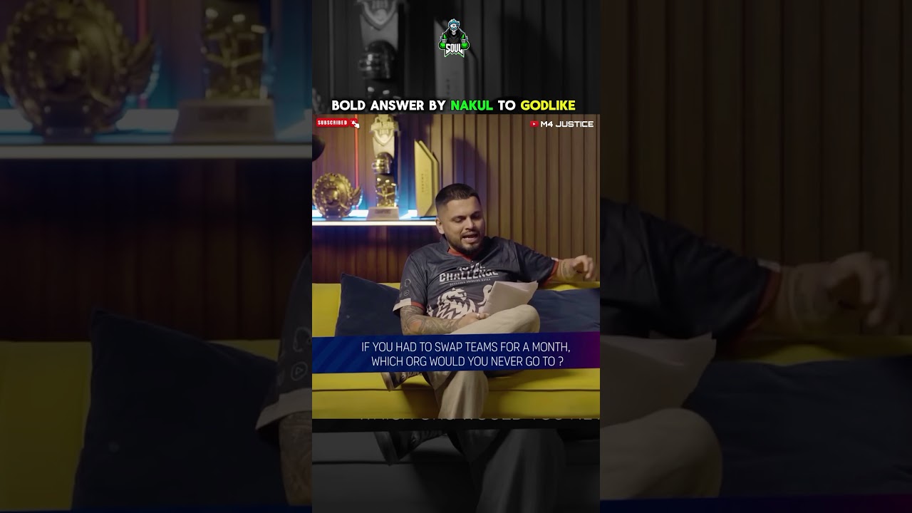 BOLD ANSWER BY NAKUL TO GODLIKE 