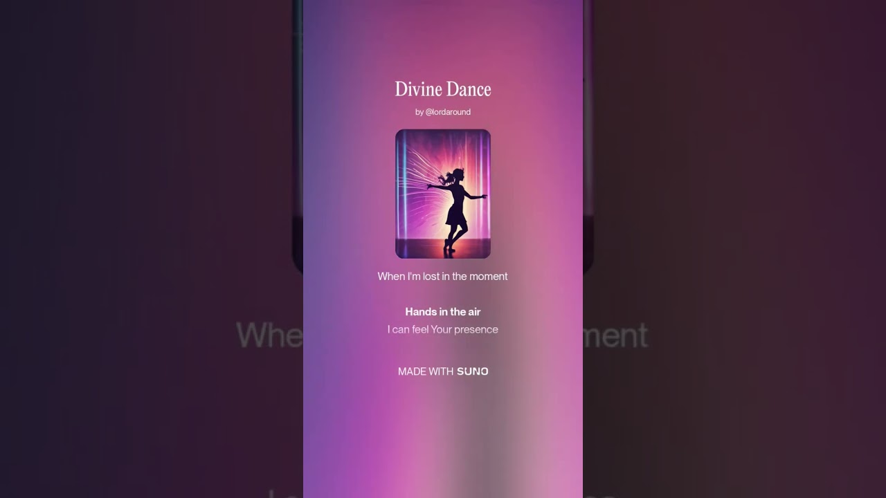 Divine dance | Sing along