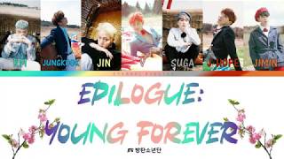 Young Forever-BTS- COLOR CODED (Hangul/Roman/English) Lyrics Resimi