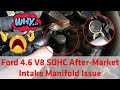 Ford 4 6 V8 After Market Intake Manifold Coolant Cap Repair