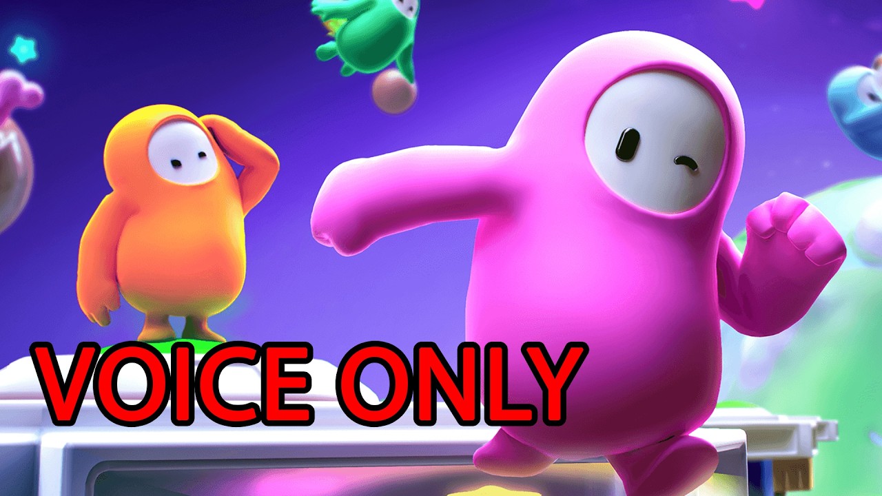 Can I Beat Fall Guys Using ONLY My Voice?