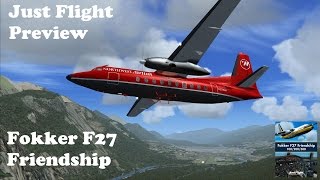Just Flight Fokker F27 Friendship Movie | FSX | P3D | Steam