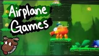 Cool in-flight games I played on my flight to India in February - Featuring BioBot :D