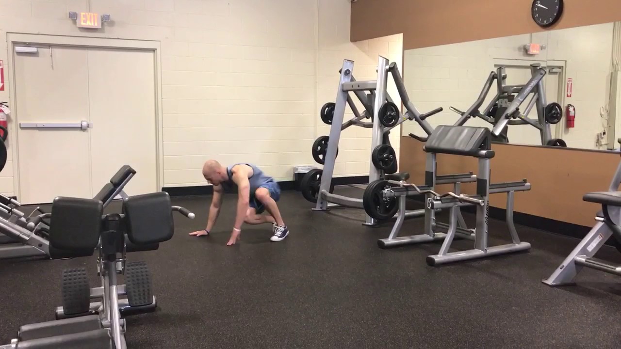 Banded PosteriorLateral Walk + Glute Bridge Superset YouTube