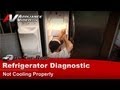 Frigidaire & Electrolux Refrigerator Diagnostic - Not Cooling Properly - FRS26LF8CS1