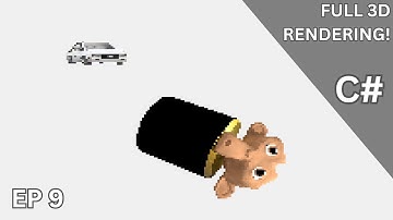 C# 3D Rendering Engine Tutorial EP 9 - Finishing the 3D Engine!