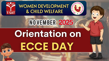 WD & CW Dept. | November 2025  Orientation on ECCE Day (Theme : Sports & Dance) | T-SAT