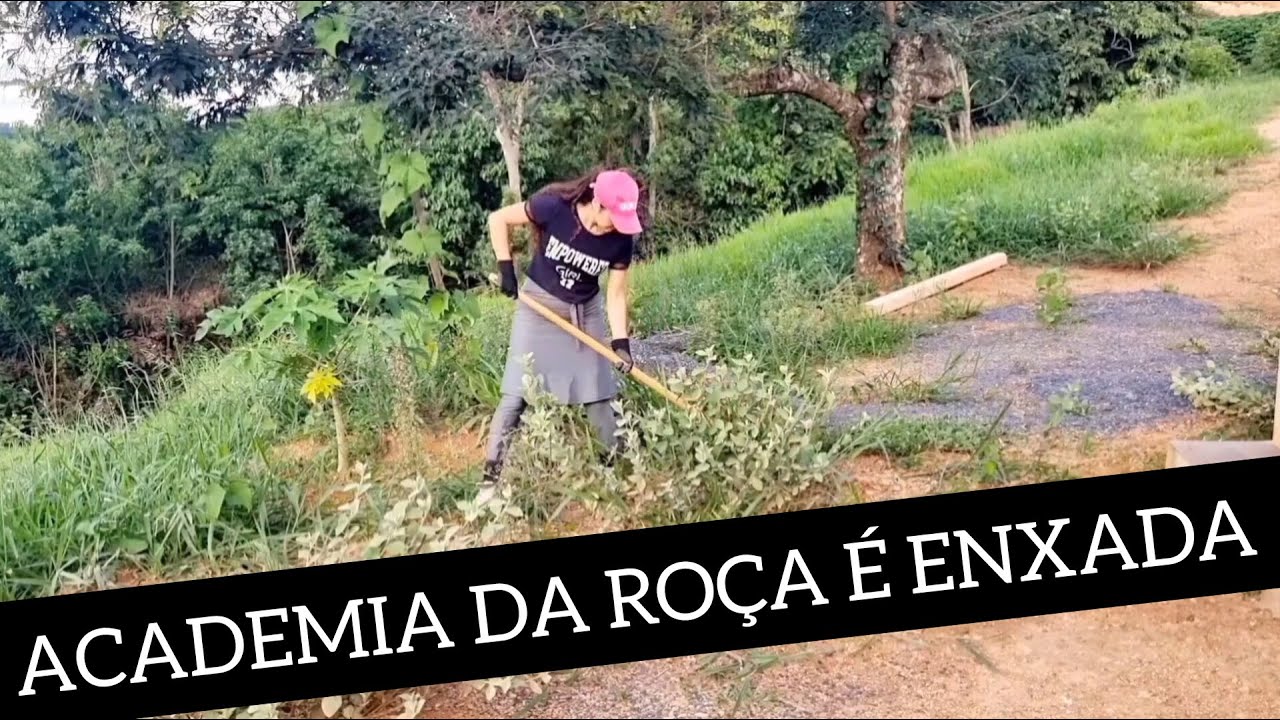 ACADEMIA DA ROÇA É ENXADA | ROUNDUP BRAÇAL 💪🏻 - YouTube