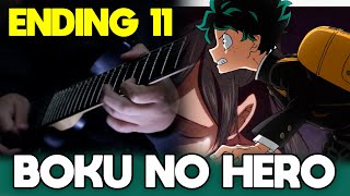 Boku no Hero Academia (My Hero Academia) - Ending 11 Guitar cover by Igyman Desu