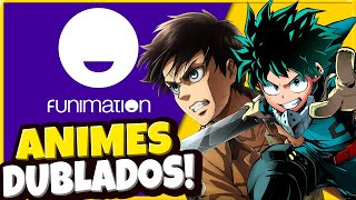 Funimation libera mais de 600 horas de animes dublados no Brasil