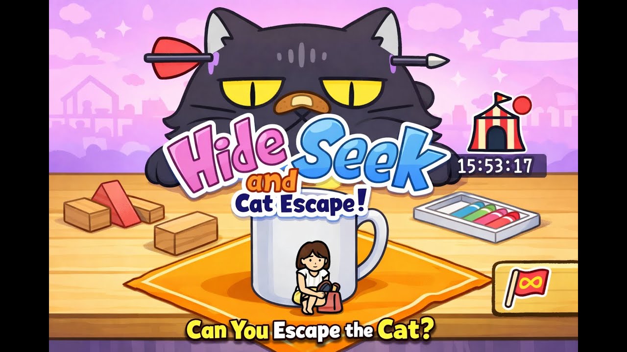 Cat 😺 Fight v/s girls 😨 | Cat Escape Live | Short Live Gameplay