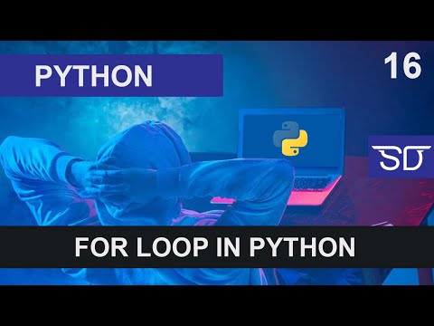 PYTHON LANGUAGE | FOR LOOP | CLASS 16 | SHAN DEVELOPERS