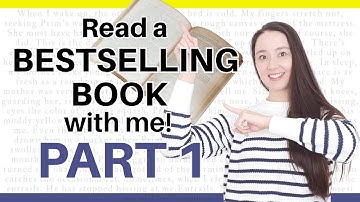 Read a BESTSELLING book with me to improve your reading fluency! PART 1