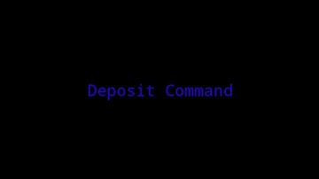Deposit Command | Designer Bot For Discord