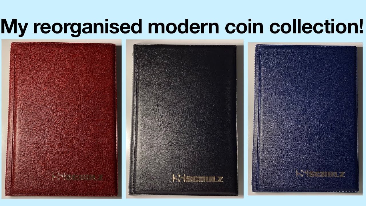 My reorganised modern coin collection!