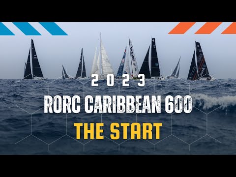 The Start of the 2023 RORC Caribbean 600