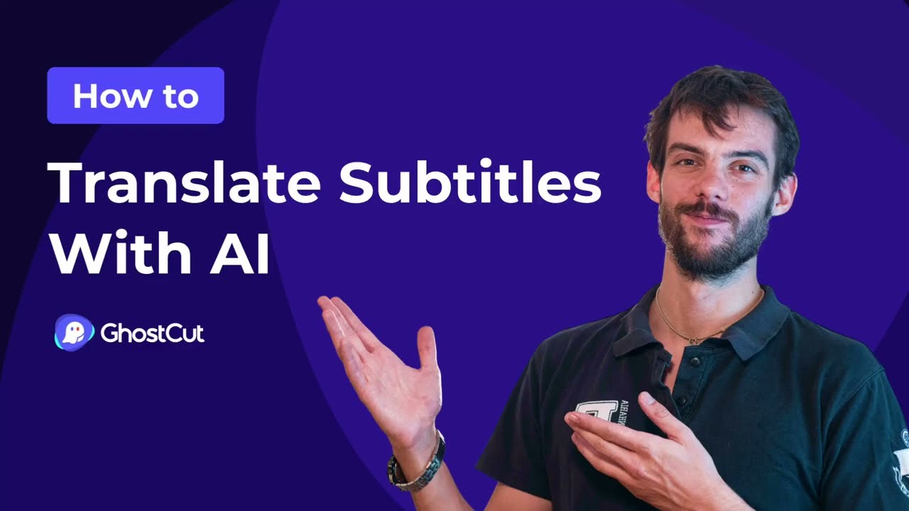 How to translate subtitles with AI for free?