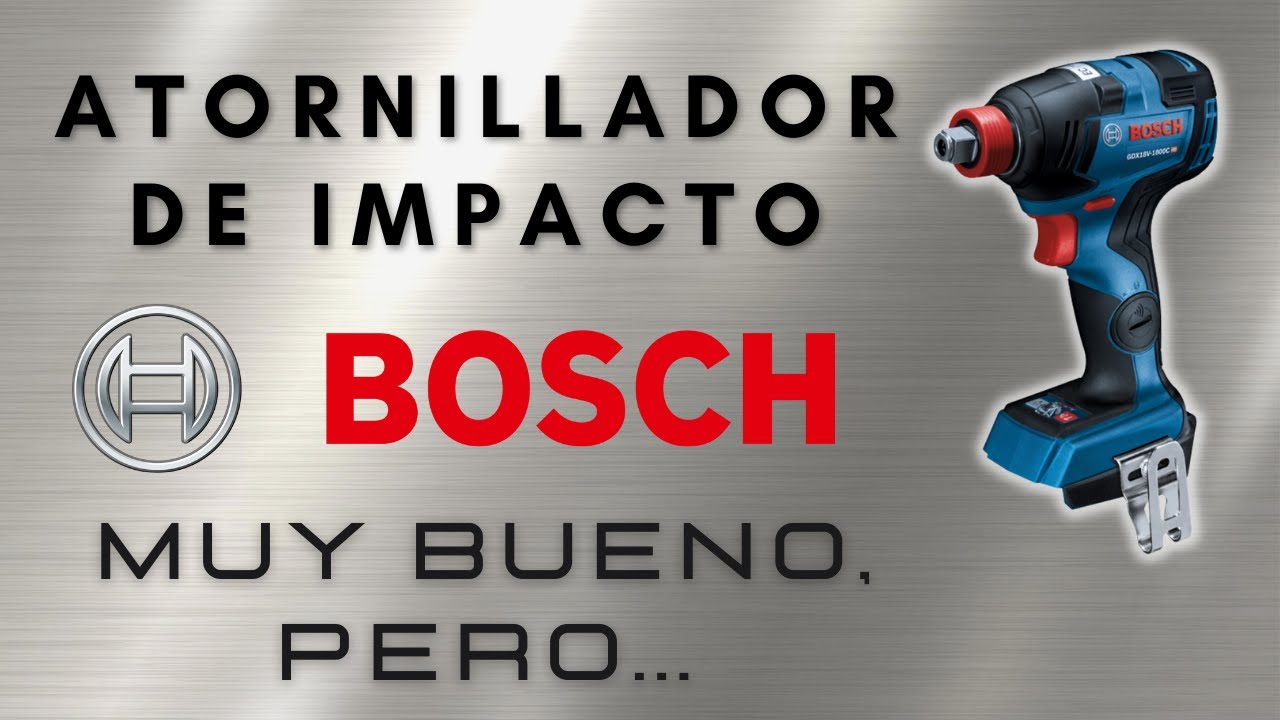 Atornillador de impacto #Bosch 