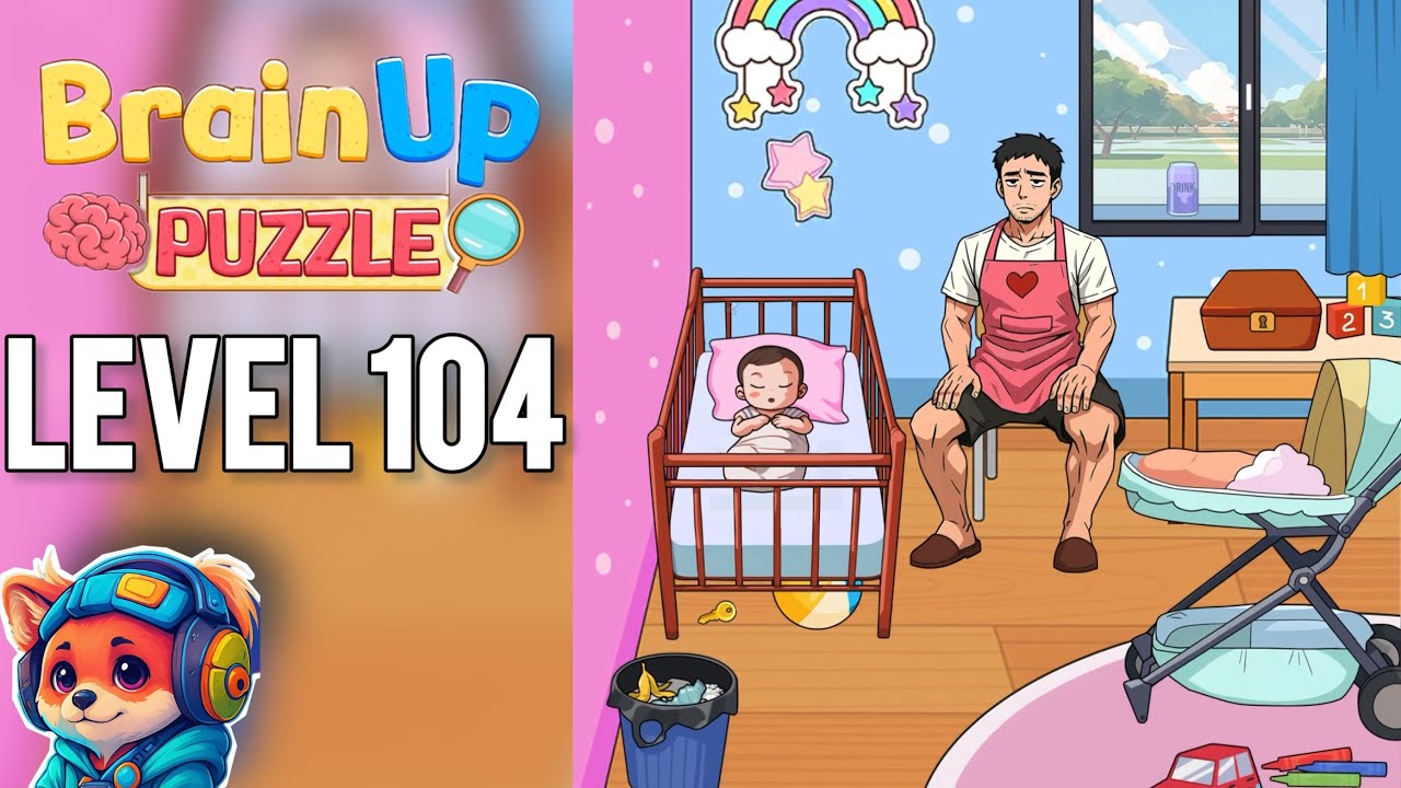 Brain Up Drama Puzzle – Level 104 find all the items Walkthrough Solutions | iOS / Android Gameplay 