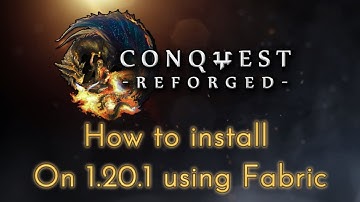 How To Install Fabric 1.20.1 Conquest Reforged | Minecraft Tutorial!