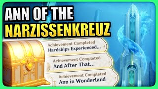 Ann of The Narzissenkreuz Complete Guide Quest Series Genshin Impact 4.0 Fontaine Update @takagg