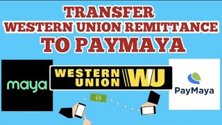 WESTERN UNION TO ACCOUNT Receive your remittance from Western Union to