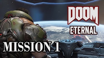 Doom Eternal Playthrough #1 | Mission 1 – Hell On Earth (PS4 Pro)