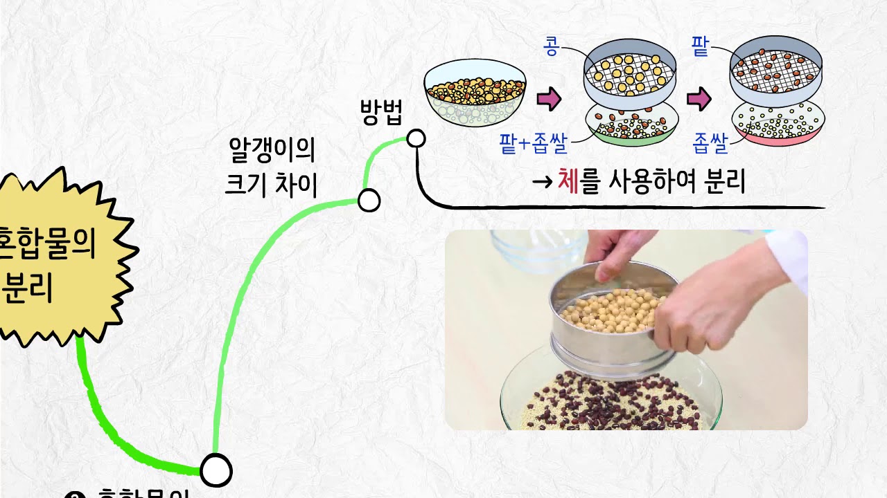 [비상교육 와이즈캠프] 개뼈노트 4학년 1학기 5단원 과학 / 혼합물의 분리 - YouTube