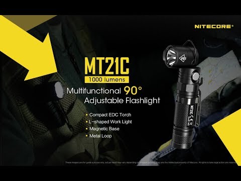 NITECORE MT21C The Multifunctional 90° adjustable flashlight