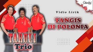 Taruli Trio - Tangis Di Polonia (Video Lirik)