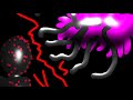 The giant with red dots vs sky tentacles