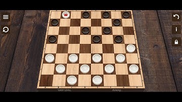 Checkers (by English Checkers) - free offline classic board game for Android - gameplay.