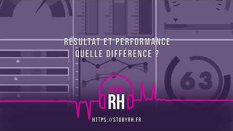 Résultat et performance, quelle différence ?