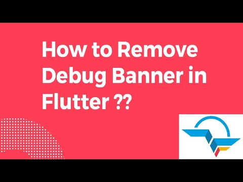 How to Remove Debug Banner in Flutter? | Flutter Tutorial | Flutter Agency