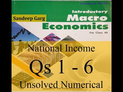 Chapter 4 Measurement Of National Income Unsolved Practicals Question 1 6 Sandeep Garg Youtube Chapter 4 Measurement Of National Income Unsolved Practicals Question 1 6 Sandeep Garg Youtube