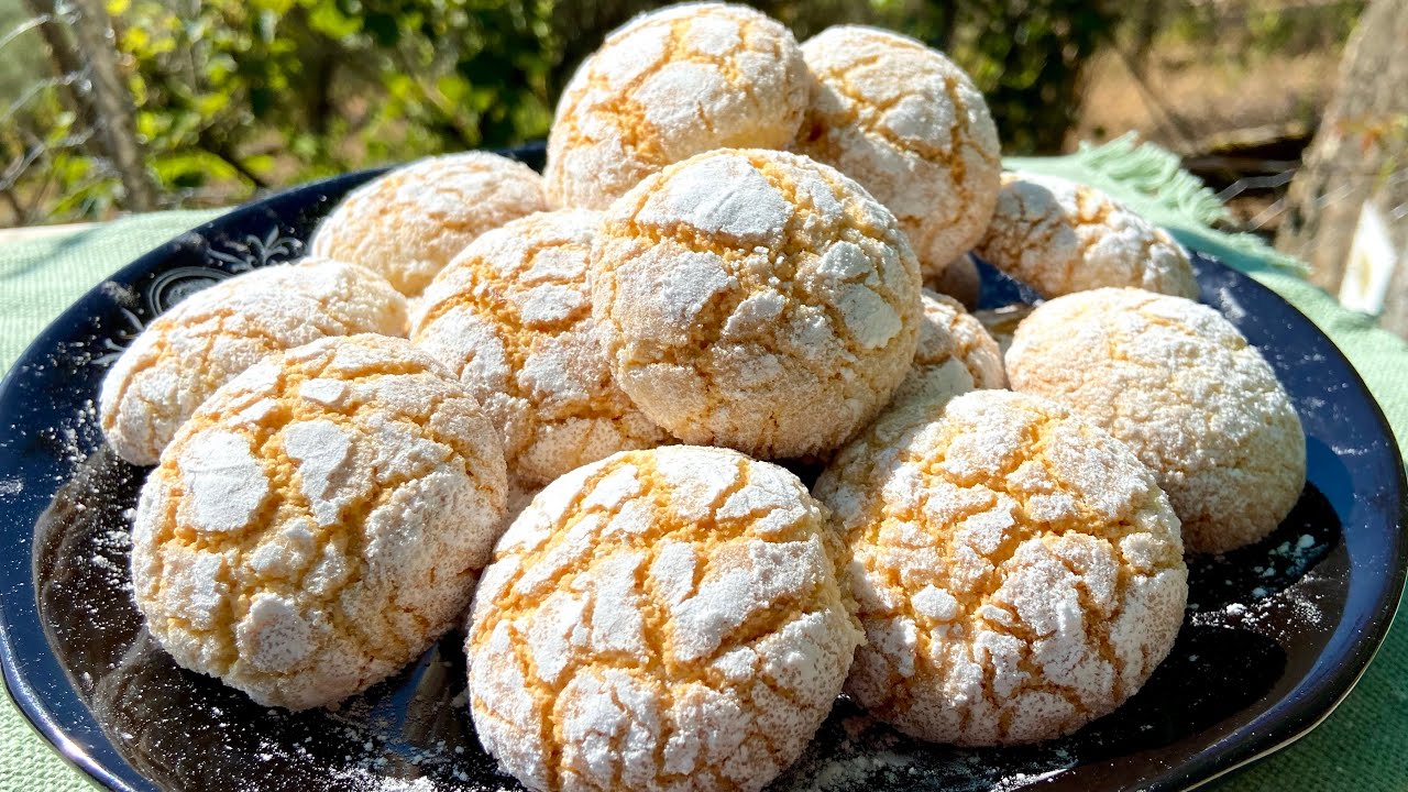 Nunca mais vai comprar no Supermercado! Biscoitos Crocantes de Limão 🍋 