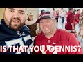 VLOG // You never know who you might run in to at a football game!