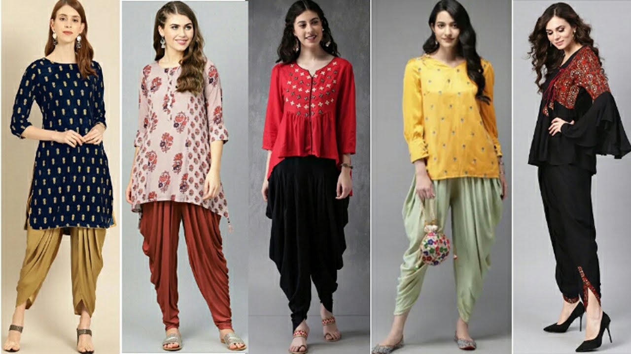 dhoti kurti style
