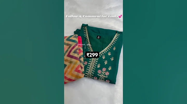 Meesho Kurta Sets Only ₹299/- // Check my community post “link”// #meesho #meeshokurtihaul