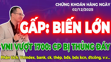 Chứng khoán hôm nay | nhận định thị trường: Vni vượt 1700, nhiều cp thủng đáy, cơ hội trong rủi ro
