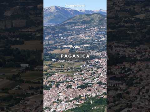 Video Paganica dall'alto | L'Aquila Abruzzo su Google Earth
