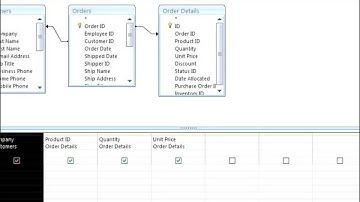 Access 2007 - Using Query Design View