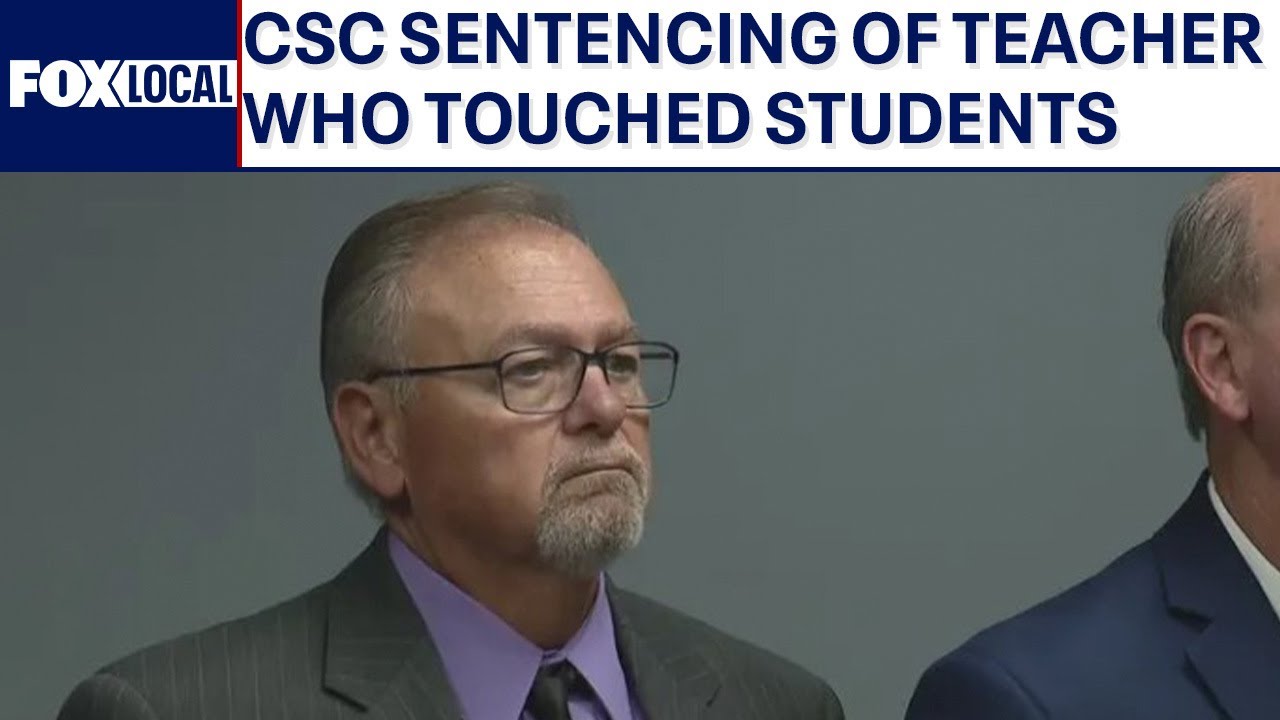 LIVE I Michigan substitute teacher who touched students to be sentenced