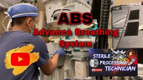 Vlog 3.1 GE Advance Breathing System Disassembly, Cleaning & Sterilization