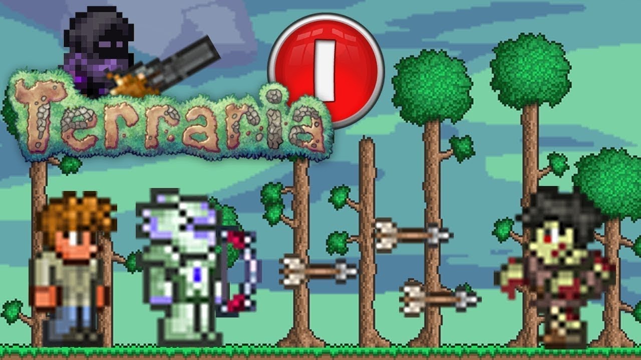 Terraria схема игры за стрелка